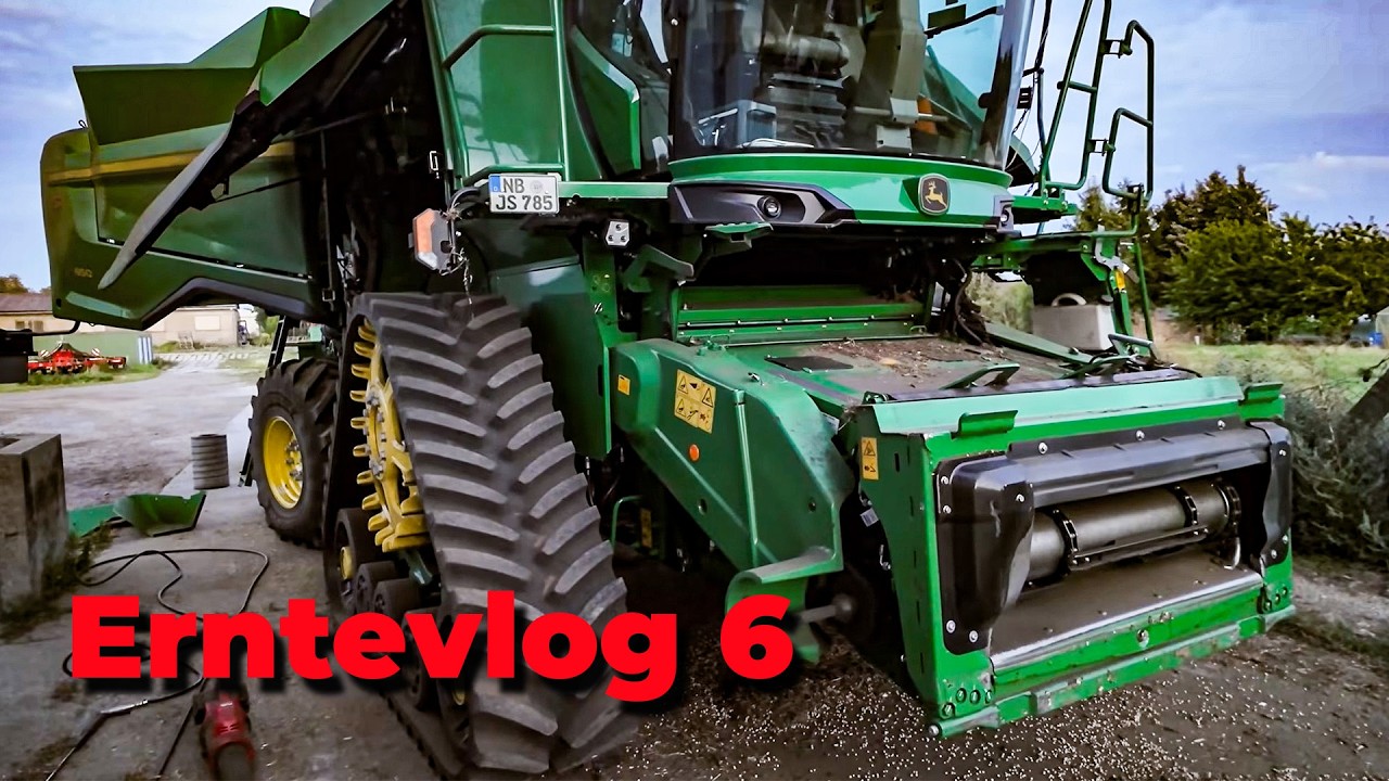 Vlog 353 Erbsendrusch mit dem S7 850 – Ertrag enttäuscht, der Schnitt begeistert