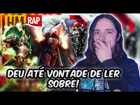 (MUITO FOD@!) REAGINDO ao Rap dos Arcanjos - RESPEITA O ARCANJO (CLIPE) I Henrique Mendonça | REACT
