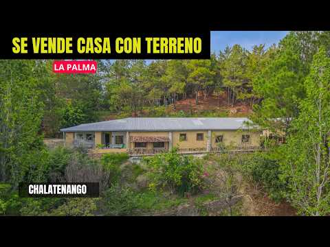 VIVE EN LA MONTAÑA 🌿 | CASA DE CAMPO EN LA PALMA, CHALATENANGO – $275,000