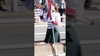 早稲田大学 カラーガード 建国記念の日 奉祝パレード