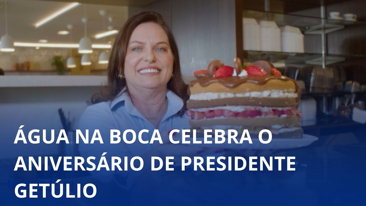 🎉 Água na Boca homenageia Presidente Getúlio pelos 122 anos