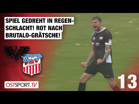 Game turned around in rain! Red card after brutal tackle: Preussen vs. Zwickau | Regionalliga Nor...