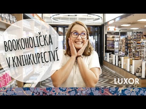 Bookoholička v knihkupectví