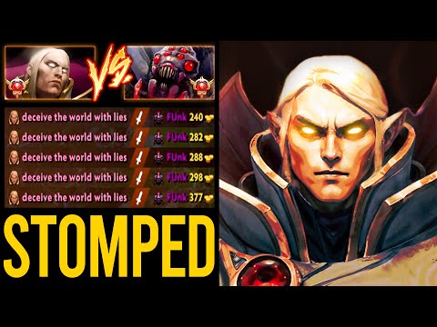 LAST PICK GRANDMASTER BROODMOTHER IS COMPLETELY DESTROYED IN THIS GAME | Dota 2 Invoker