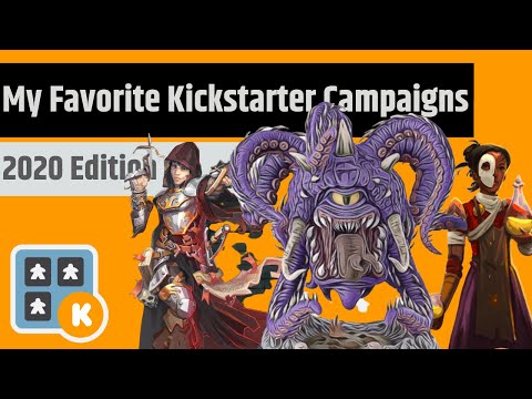 My Top 10 Kickstarter Board Game Campaigns in 2020