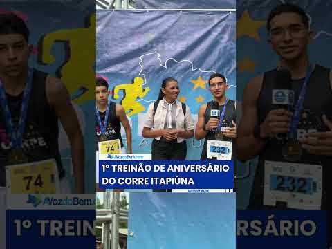 Entrevista: evento esportivo reúne corredores em Itapiúna #youtubeshorts