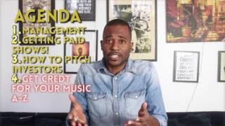 Ep. 09 - Music Management, Booking, Marketing, Investor Relations & More Intro