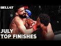 TOP Fight Finishes - July | Bellator MMA