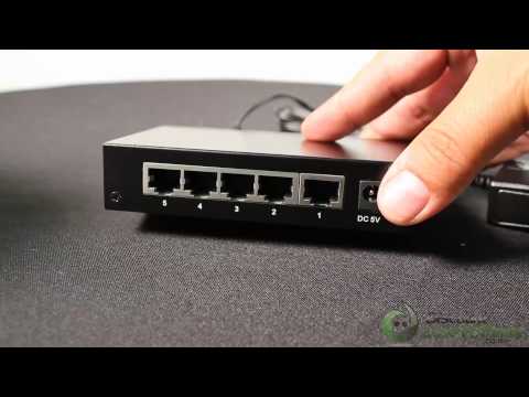 Šakotuvas Intellinet 530378 Switch 5p Gigabit video