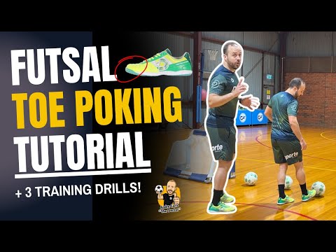 Futsal Toe Poke Tutorial + 3 Drills to Improve Your Shot!