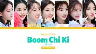 Weeekly(위클리) — Boom Chi Ki (Wannabe Ryan OST) • Lirik Bahasa Indonesia • [Han/Rom/Ina/ColorCoded]
