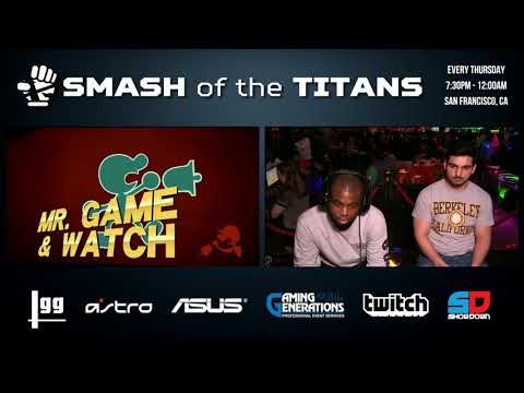Smash of the Titans #50 - Winner Quarters: CL|DSS (Meta Knight/Game & Watch) vs 8BIT|Zex (Sheik)
