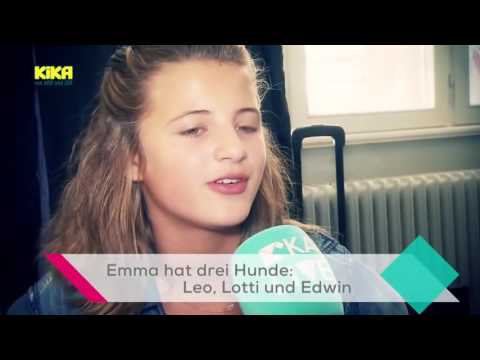 KiKA LIVE 18 08 2016   Ben trifft Emma Schweiger am Filmset von  Conni & Co