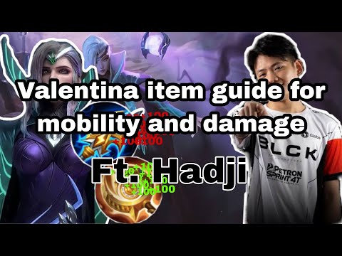 Valentina full skills | best build 2023 fast mobility | valentina Gameplay guide ft. hadjizy #mlbb