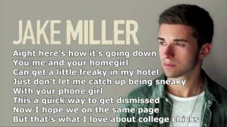 Jake Miller - Dazed And Confused (Lyrics)