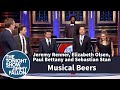 Musical Beers with Jeremy Renner, Elizabeth Olsen, Paul Bettany and Sebastian Stan