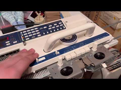 Inputting Punchcard Patterns on a Brother KH-930/40/65/65i & Introduction To The Lace Carriage - 1