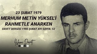 Miniaturka - Merhum Metin Yüksel'i Rahmetle Anarken | Davet Dergisi 1990 Şubat Ayı