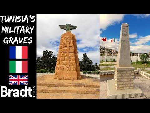 Tunisia's World War Two Cemeteries: French, Italian & Commonwealth (Takrouna, Enfidha, Enfidaville)