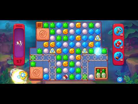 Fishdom Hard level 10535 no boosters フィッシュダム ハード