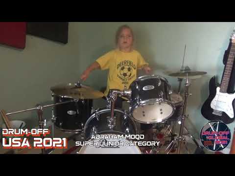 Drum-Off USA 2021 - ABRAHAM MOOD - 6 - Super Junior category (better synced audio)