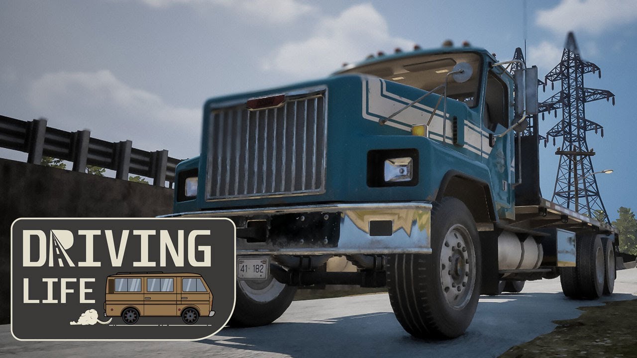 Gameplay trailer thumbnail for Driving Life highlighting realistic driving and survival systems
