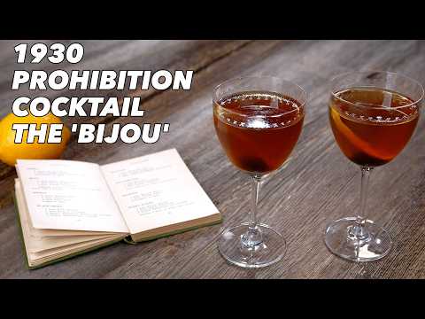 Bijou Cocktail: A Vintage Recipe with Endless Possibilities! (1930s Prohibition Edition)