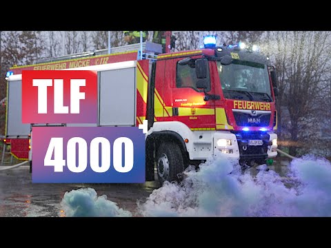 Das FLAGGSCHIFF! TLF 4000 Feuerwehr Mücke - Mehr TLF geht NICHT!