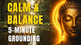 5-Minute Guided Meditation: REGULATE YOUR NERVOUS SYSTEM (Natural Healing)