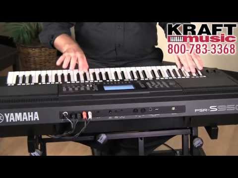 Kraft Music - Yamaha PSR-S950 Arranger Workstation Demo with Matt Schuler