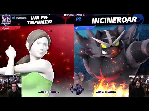 Signas (Wii Fit Trainer) vs. JTreezy (Incineroar) - Orbitar 69 - Pools