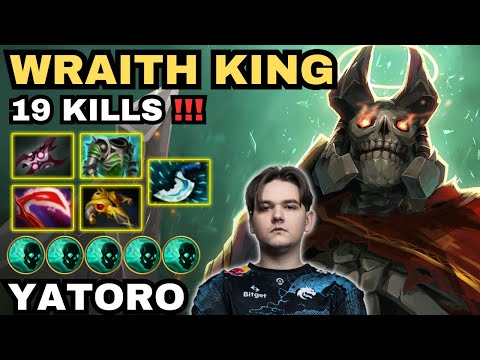 🔥 YATORO Wraith King Hard Carry Highlights 23K NET WORTH 🔥 910 GPM By YATORO - Dota 2