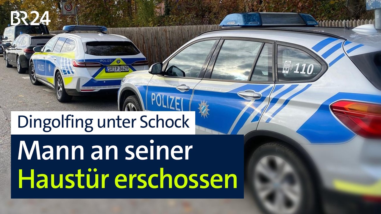 Dingolfing unter Schock: Mann an seiner Haustür erschossen | BR24