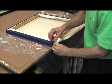 Canvas print and stretch