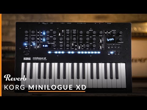 Korg Minilogue XD Polyphonic Analogue Synthesizer | Reverb Demo Video