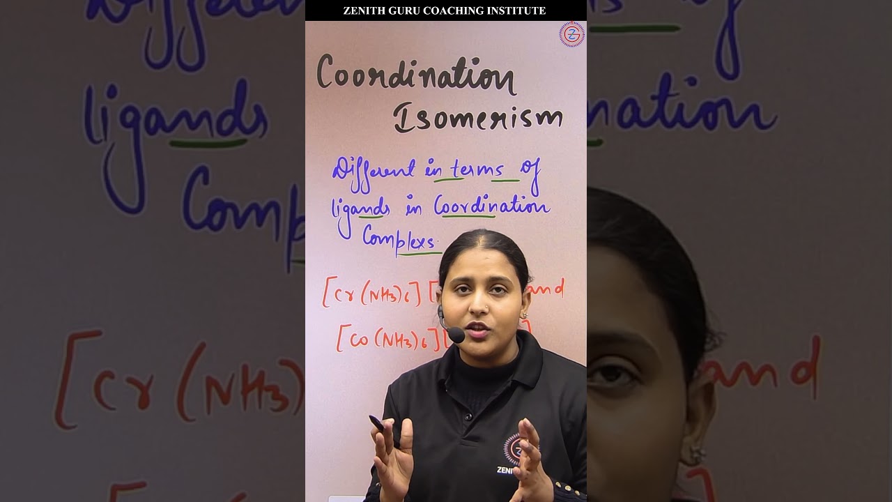 coordination isomerism class 12 | 398 #zenithguru #nikkipandit #coordinationisomerism #isomerism