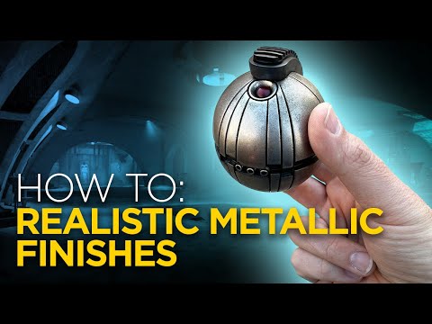How to Paint Realistic Metallic Finishes