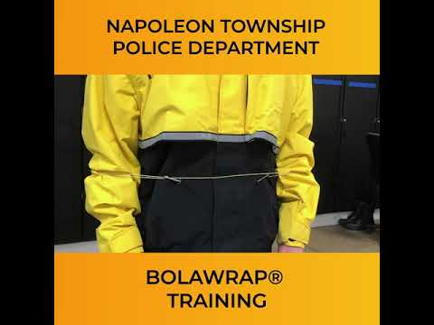 BolaWrap Training:  Napoleon Township Police Department