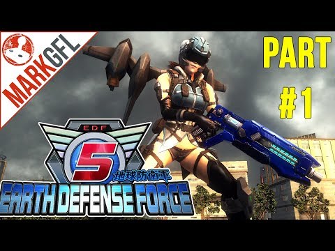 Let's Play Earth Defense Force 5 #1 with MarkGFL