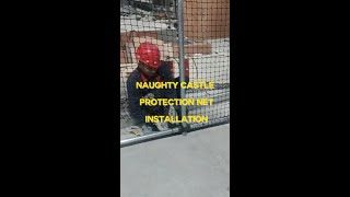 How to correctly install the protective net of naughty castle---bettaplay classr