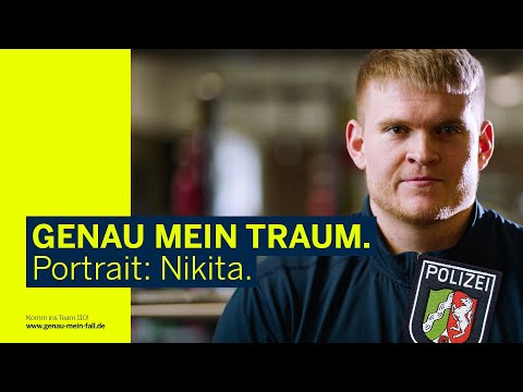 Niemals aufgeben! | GENAU MEIN TRAUM - Nikita | Polizei NRW