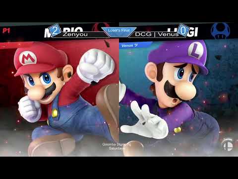 Goomba Stomping Saturdays #1 - GH | Zenyou (Mario) vs DCG | Venus (Luigi) Losers Finals