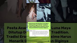 Download lagu Momen Bahagia Maxime Bouttier dan Luna Maya di Ujung Pesta Resepsi di Tutup Dengan Tradisi Eropa mp3