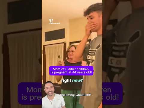 Mom of 3 adult children gets pregnant again at 44 years old!!!!