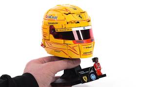 LEGO finally discovered true quality! Formula 1 Ferrari Lewis Hamilton Helmet review 43022 #NotAnAd