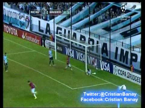 Racing 2 Wanderers 1 (Relato Maximo Goñi)  Copa Libertadores 2015