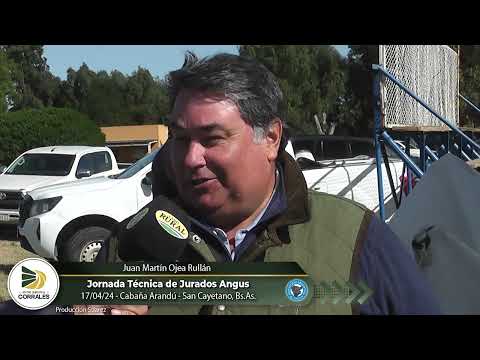 17-04-24 - Juan Martín Ojea Rullán - Jornada Técnica de Jurados Angus -  Cabaña Arandú