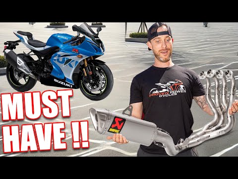 2023 Suzuki GSX-R1000R with FULL Titanium Akrapovic Exhaust System!