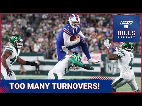 Buffalo Bills can't overcome four Josh Allen turnovers in 22-16 Week One loss to New York Jets