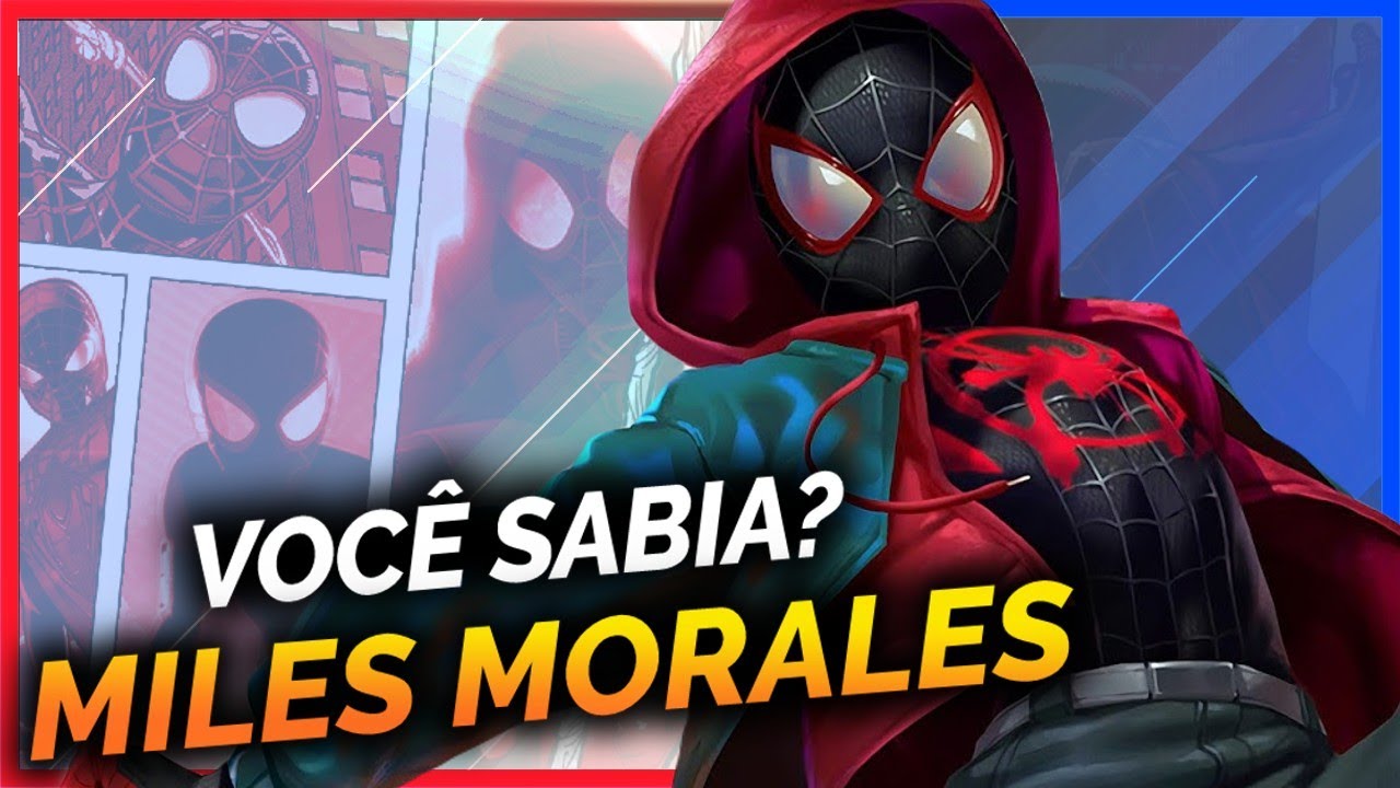 10 CURIOSIDADES SOBRE MILES MORALES, O HOMEM-ARANHA